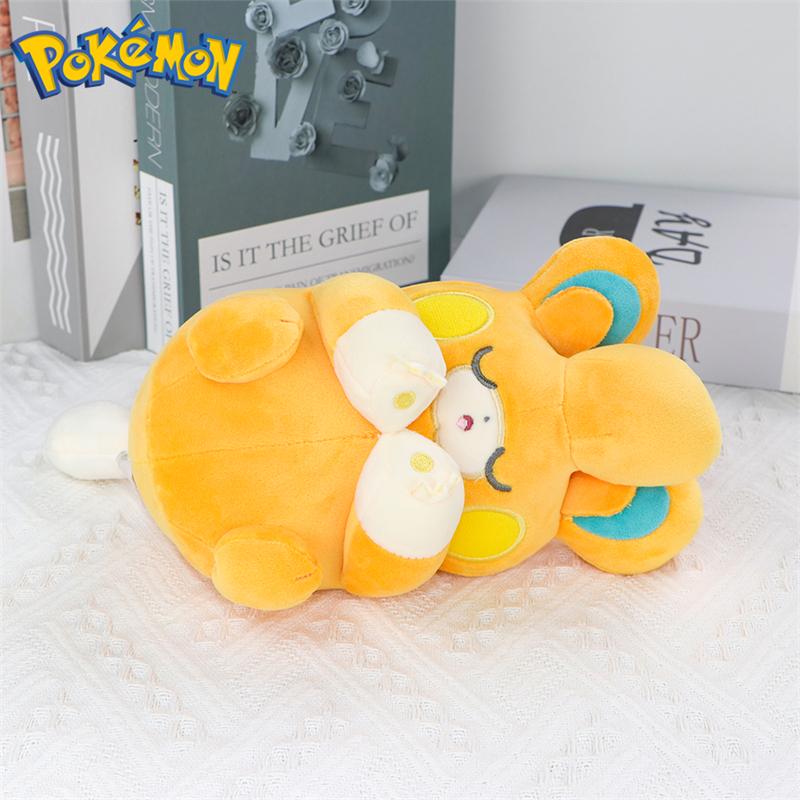 Sleeping Sprigatito Charizard Sylveon Fuecoco Plush Toys Kawaii Pamo Eevee Gengar Cubone Furret Peluche Dolls Gifts Kids