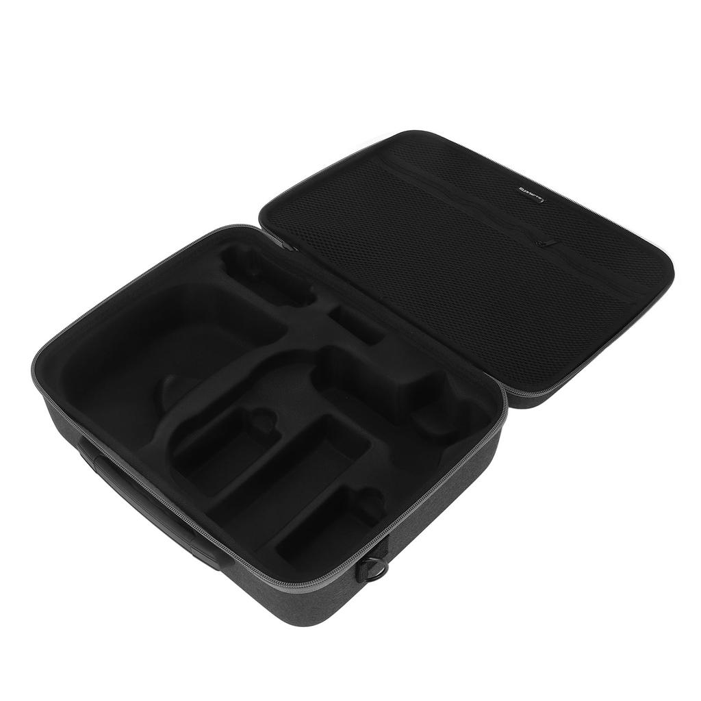 Drone Carrying Case Suede Lining Sponge Inner Support 2 Way Zipper Comfortable Handle Drone Travel