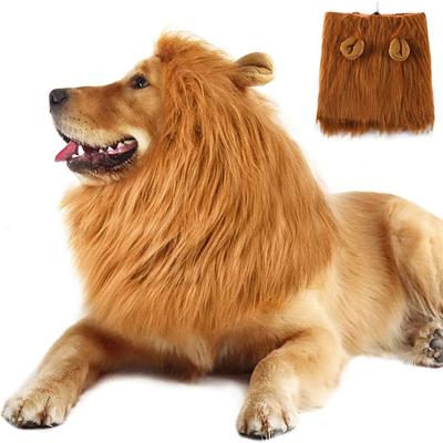 Haustier Perücke Niedliche Löwe Mähne Hund Perücke Haustier Cosplay Kleidung Für Hunde Katze Party Dekoration Perücken Hut Kostüm Cosplay Spielzeug Haustier Zubehör