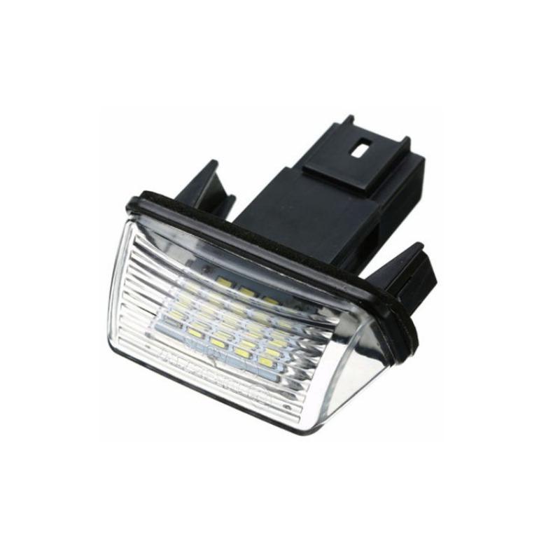 

For Peugeot Partner 206 207 306 307 308 5008 LED Car License Number Plate Light For Citroen C3 C4 C5 BERLINGO Saxo Xsara Picasso