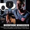 MicrophonePop Filter Wind Shield Acoustic For Record Studios Mic Sound-absorbing Foam Vocal Isolation Ball Mic Accessories