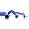 9pcs Auto Silicone Radiator Hose Kit For Honda Civic EG D15 D16 SOHC EK 1992 1993 1994 1995-2000 Heater Hose Car Accessories