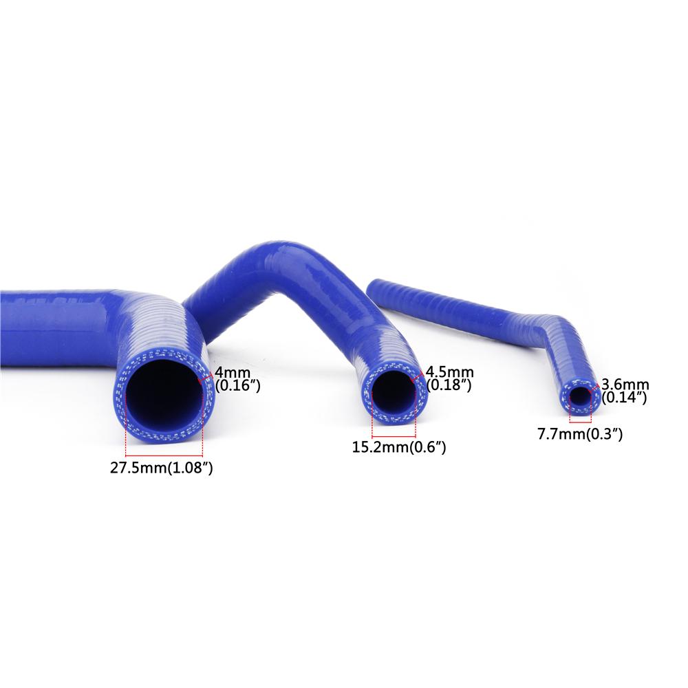 9pcs Auto Silicone Radiator Hose Kit For Honda Civic EG D15 D16 SOHC EK 1992 1993 1994 1995-2000 Heater Hose Car Accessories
