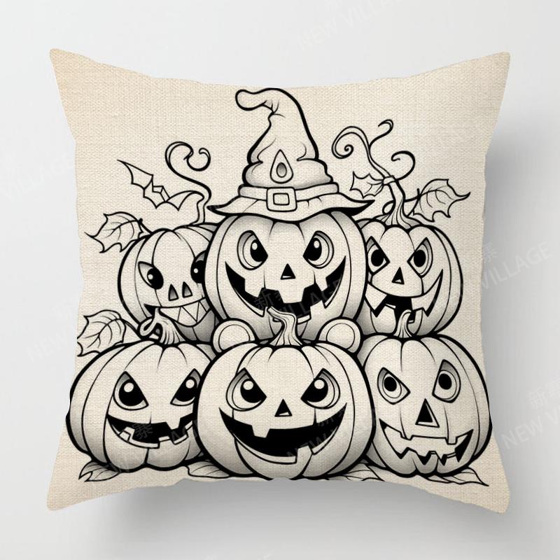 Decorative Cushion Home Living Room Decor Throw Pillow Cover 40*40 40x40cm 60x60cm 45x45cm 50x50cm Pillowcase Halloween Autumn