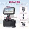 Ulanzi F22 Camera Monitor Mount Quick Release Fluid Head with Mini Double Ball Monitor Holder with Rotation Adapter and Wrench for DSLR Camera LED