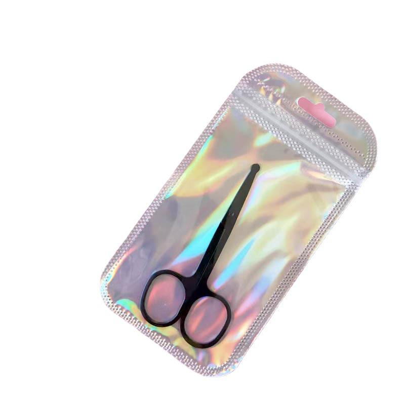 Eyebrow and Nose Hair Trimming Scissors - Stainless Steel, Round Head for Precise Grooming