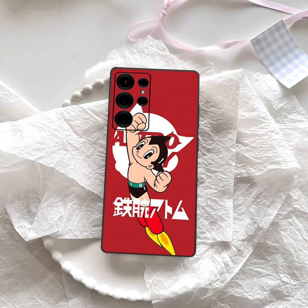 Astro Boy Cartoon Phone Case For Samsung S 24 fe 25 Ultra plus 20 lite 21 30 22 23 24 22 Ultra 5G Fundas