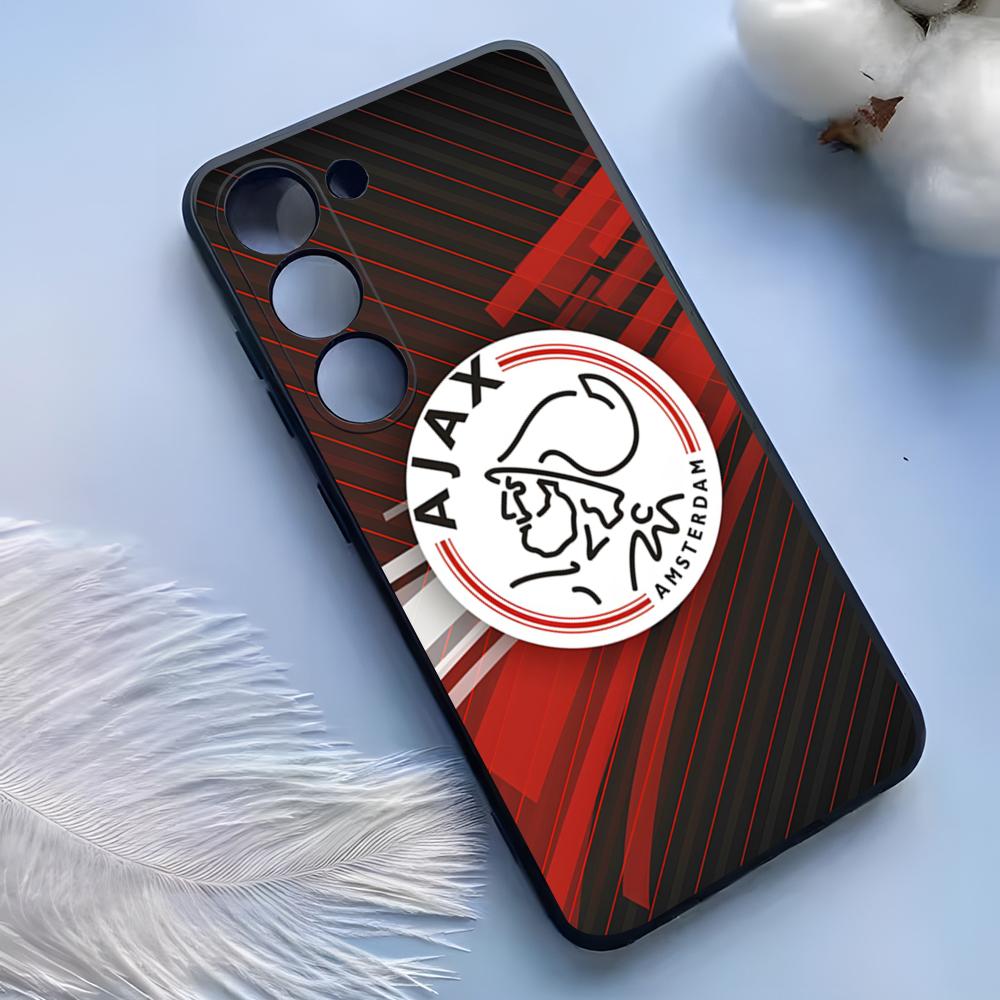 Módní pouzdro na telefon s logem AFC A-Ajax pro Samsung S25 Ultra S24 S23 S22 S21 S20 Plus Fe Galaxy A54 A53 A34 A25 Silikonový kryt