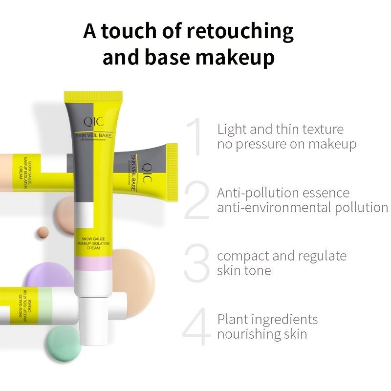 Isolation Moisturizing Concealer Three-in-one Eye Concealer Thin Primer Makeup Primer Waterproof and Sweatproof BB Cream