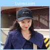 Embroidery Letter Baseball Cap Women Peaked Caps Adjustable Hat Gift