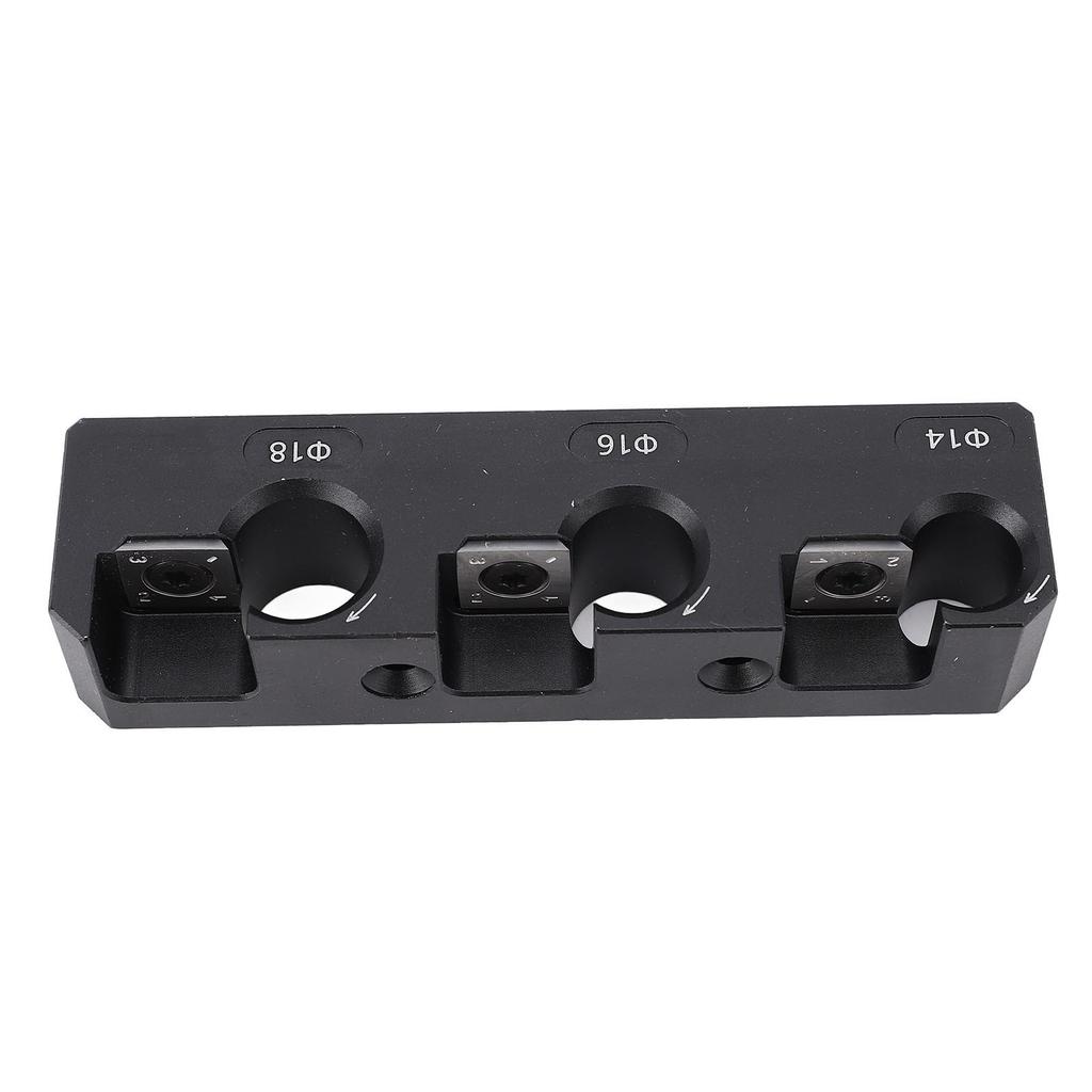 Dübelmacher-Vorrichtung Multifunktional 14mm 16mm 18mm 3 Bohrungsdurchmesser Runde Stange Holzbearbeitungshilfe