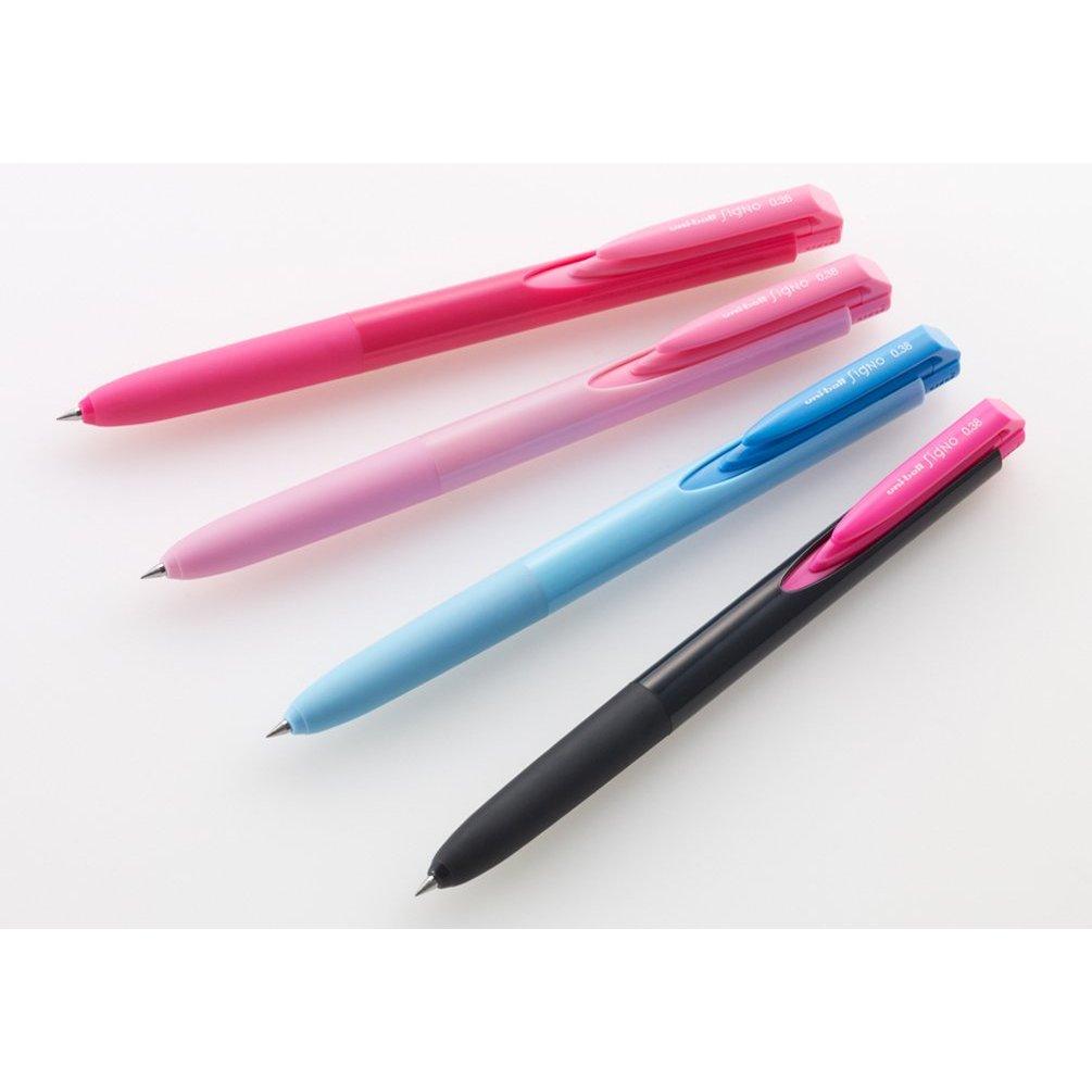 Uni-ball Signo RT1 Retractable Gel Pen 0.5mm Baby Pink - 10 Pack, Smooth Ink Flow