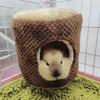 Hamster Warm Bed Hammock Small Pet Plush House for Guinea Pigs Squirrels