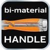 12mm chisel, CRV, two-component handle