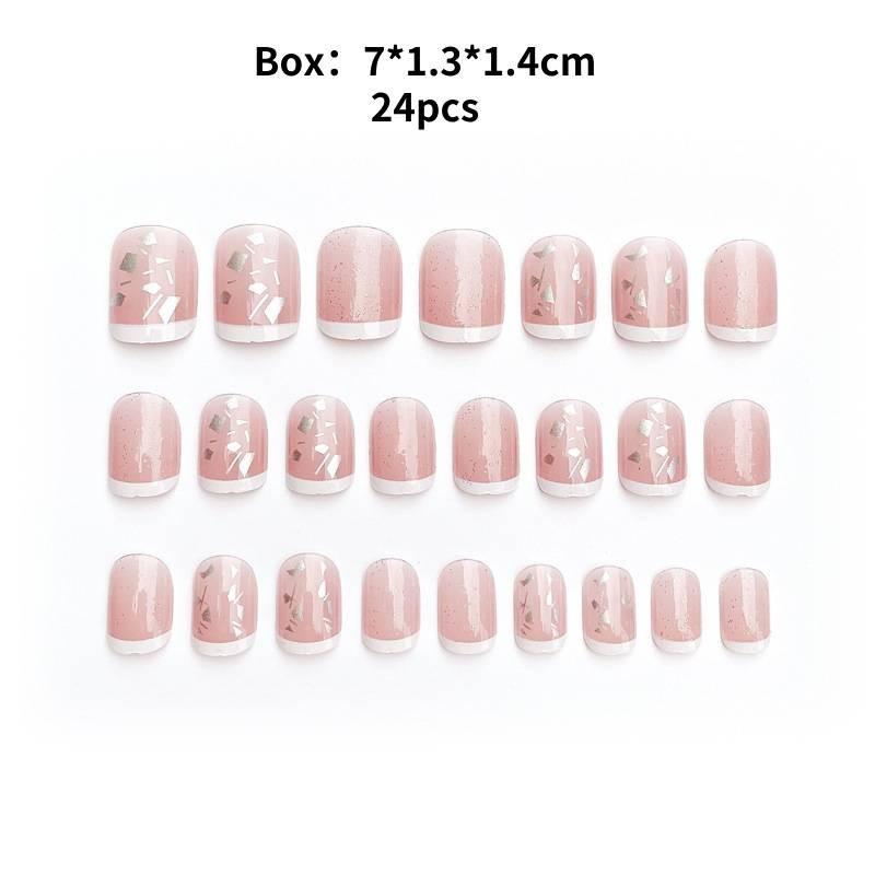 

Nail Fashion Handworn Heartshaped Exquisite Classic Pure Wind Nail Style Patch