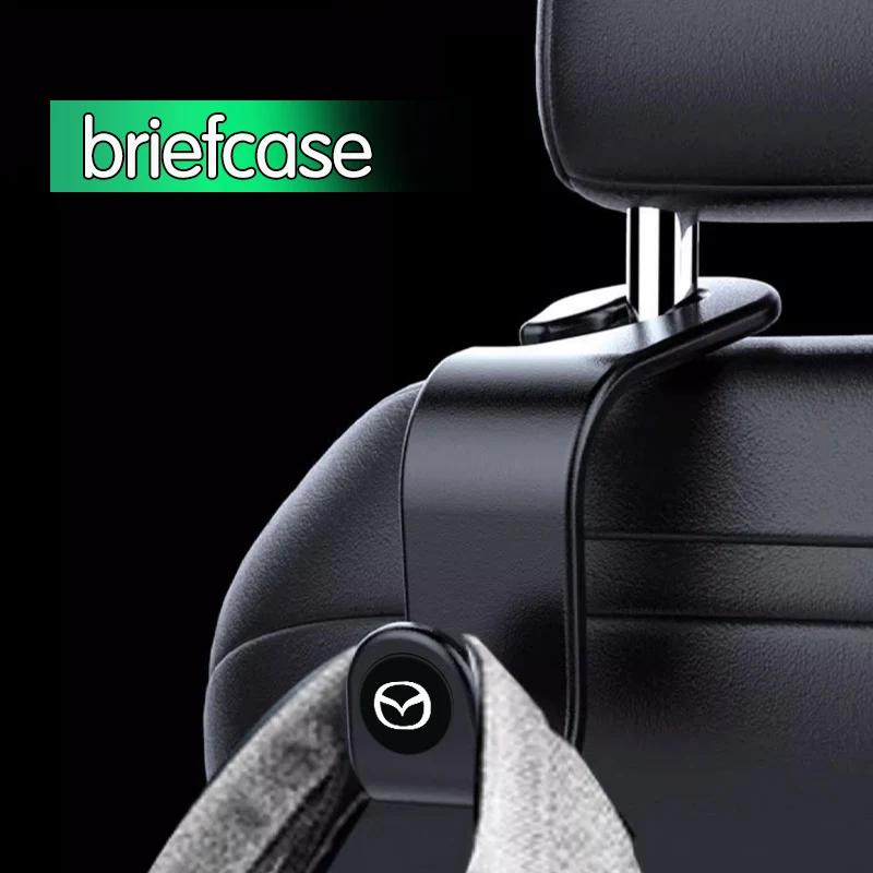 2025 Heiß 2 Stück Autositzhaken Innenraum Hinten Tragbar Hängende Tasche Halter Aufbewahrungstasche Für Mazda 3 Alexa CX-30 CX30 CX5 CX 5 CX-5 CX8