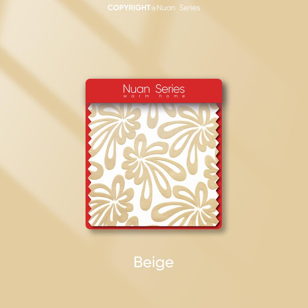 

1 шт., серия Nuan, 10% затемняющий тюль, простая и универсальная, европейская жаккардовая прозрачная занавеска для кухни, гостиной, спальни, балкона, окна, домашнего декора W100cm x L130cm