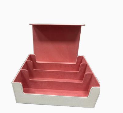 Portable Durable Eco-Friendly Card Deck Box Storage for Trading Cards 1800+ PU Leather Commander Card Deck Case