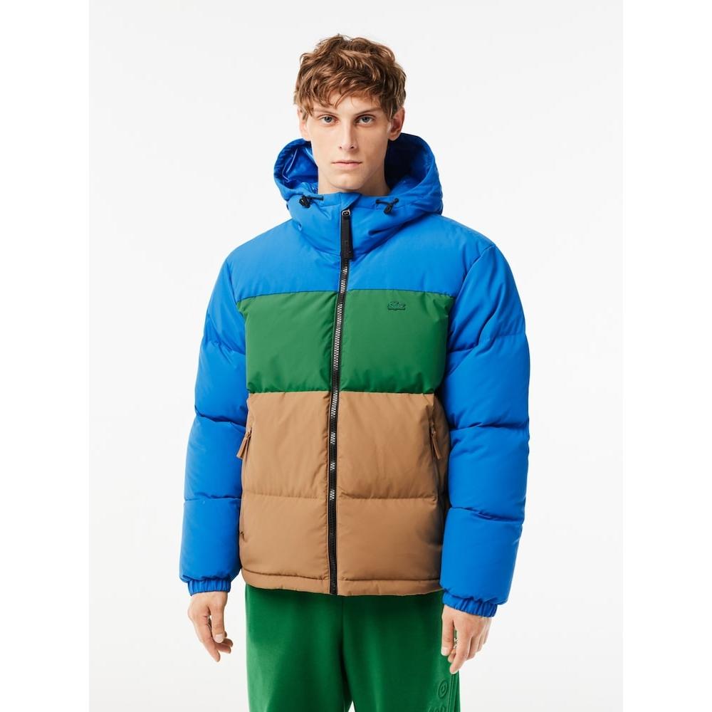 

LACOSTE Men s Colorblock Duck Down Short Puffer BH5970 53N NIJ Q2NBH5970 53NNIJ