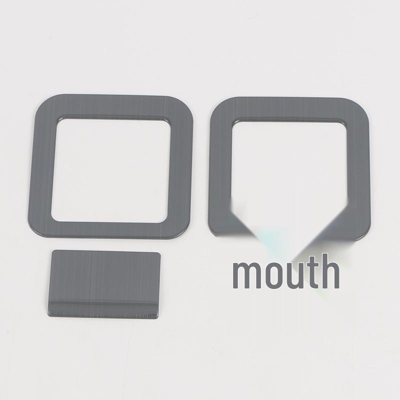 

Denza 22 D9 Third Row Seat Stainless Steel Handle Decorative Sticker