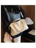 Boston Bag Women PU Large Capacity Studded Travel Office