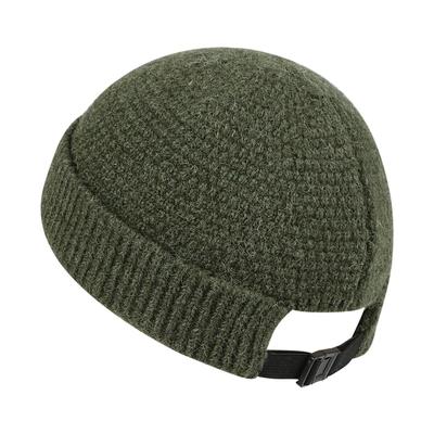 NEW Baseball Cap Man Knitted Beanie Warm Soft Winter Hats Landlord Hip Hop Hat Skull Caps Outdoor Rolled Bonnet
