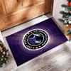 Melbourne Storm Tappeto in Velluto di Cristallo Morbido Anti?Tappetino Antiscivolo Comodo per Casa Soggiorno Camera da Letto Tappeto Decorativo