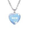 Accessories Mom's Love MOM Heart Pendant Simple Holiday Gift Fashion Versatile Necklace Women