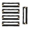 5Pcs 77*20.8mm Battery Case Black Battery Storage Case for SMD 18650 Battery Organization