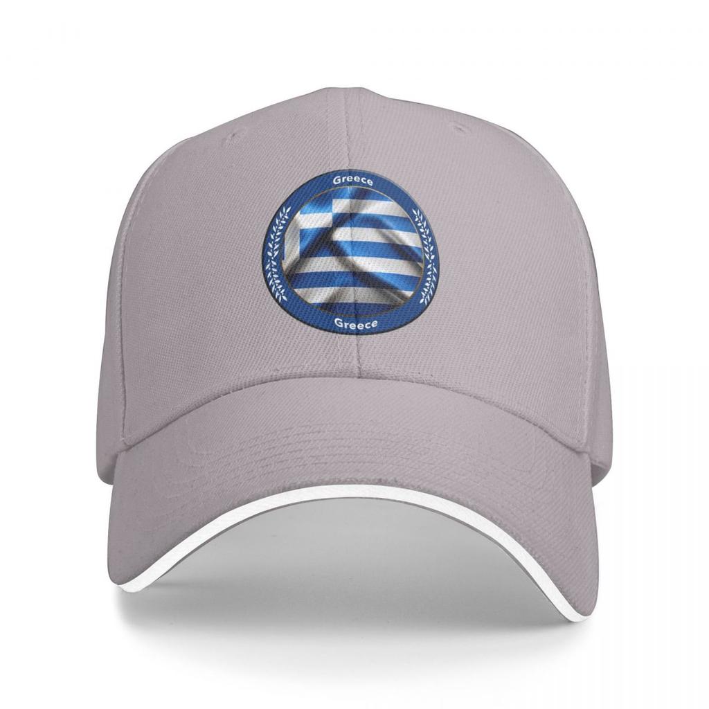 Coat Arms Of Greece Country Flag Team Baseball Caps Snapback Baseball Hats Breathable Casual Casquette Outdoor Unisex