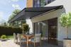 Gray terrace awning 400 x 250 cm
