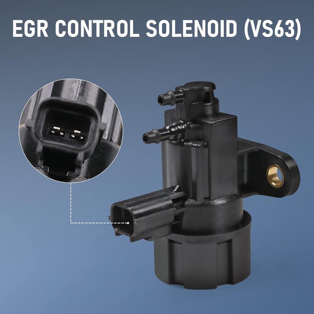 EGR Vacuum Solenoid Valve Vs63 Replacement For 1997-2008 Ford Contour F150 E150 E250 E350 Escape Expedition Explorer Taurus Lincoln Blackwood