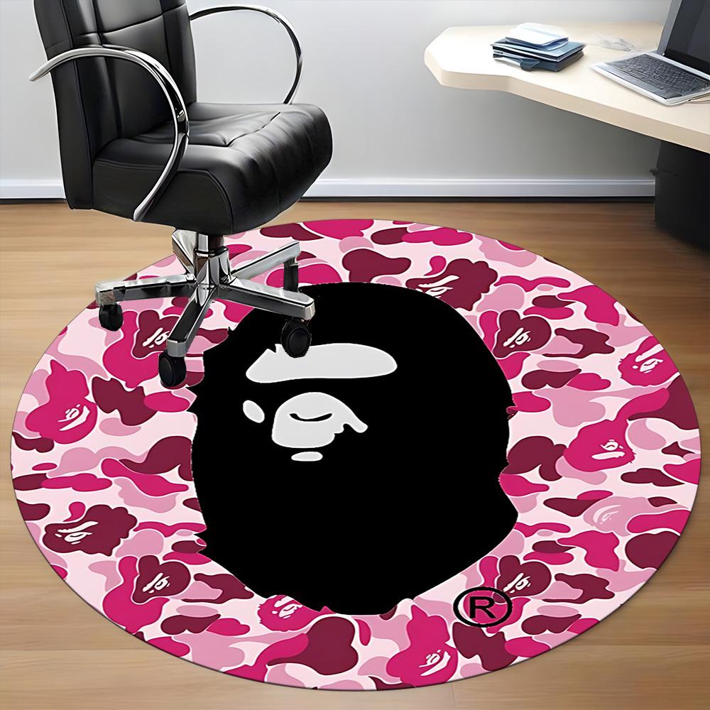 1 gab. BAPE Camo Apaļš biroja
