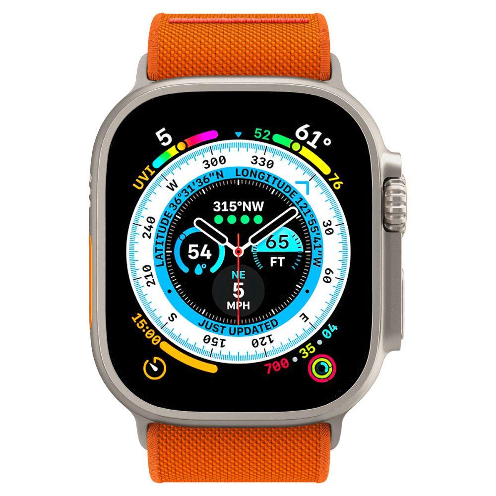 Spigen Fit Lite Ultra Apple Watch 6 / 7 / 8 / 9 / 10 / Se / Ultra 1 / 2 (44 / 45 / 46 / 49 mm) oranžový
