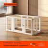 60CM High Transparent Indoor Dog Fence - Flexible Barrier for Small Pets