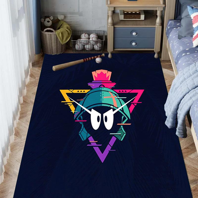 Marvin Martian DJ Funk carpet Living room and bedroom mats floor mats Christmas gifts Room Bathroom mat