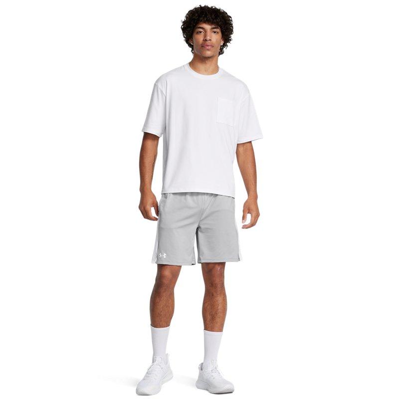 Under Armour Tech Elegantes Cómodos Pantalones Cortos Deportivos para Hombre Pantalones Cortos Grises 1383346-011