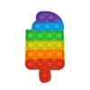 Rainbow Bubble Fidget Toy, Sensory Squeeze Popper For Anxiety Relief, Educational  Adhd Toys For Kids Adults, Interactive