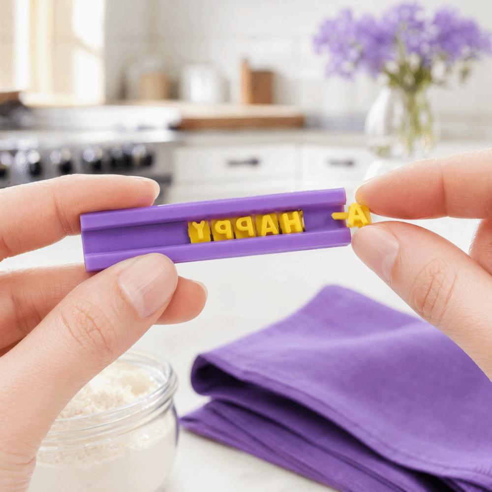 Raised Character Stamp Pieces Alphabet Stamps Easy Demolding Claim Letter Stamps  DIY Crafting