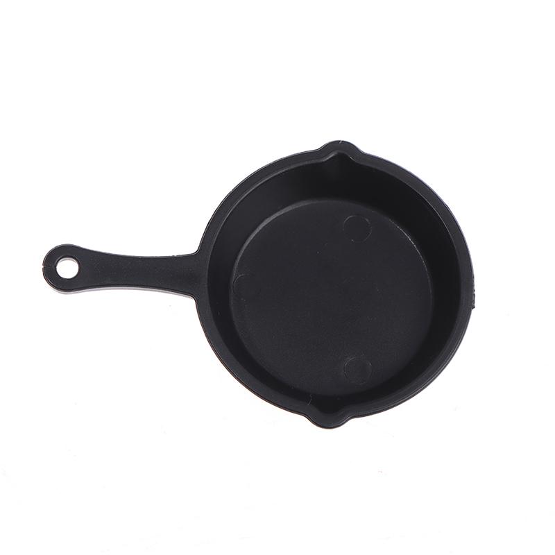 Mini panela criativa casa de boneca cozinha pequena frigideira caçarola acessórios