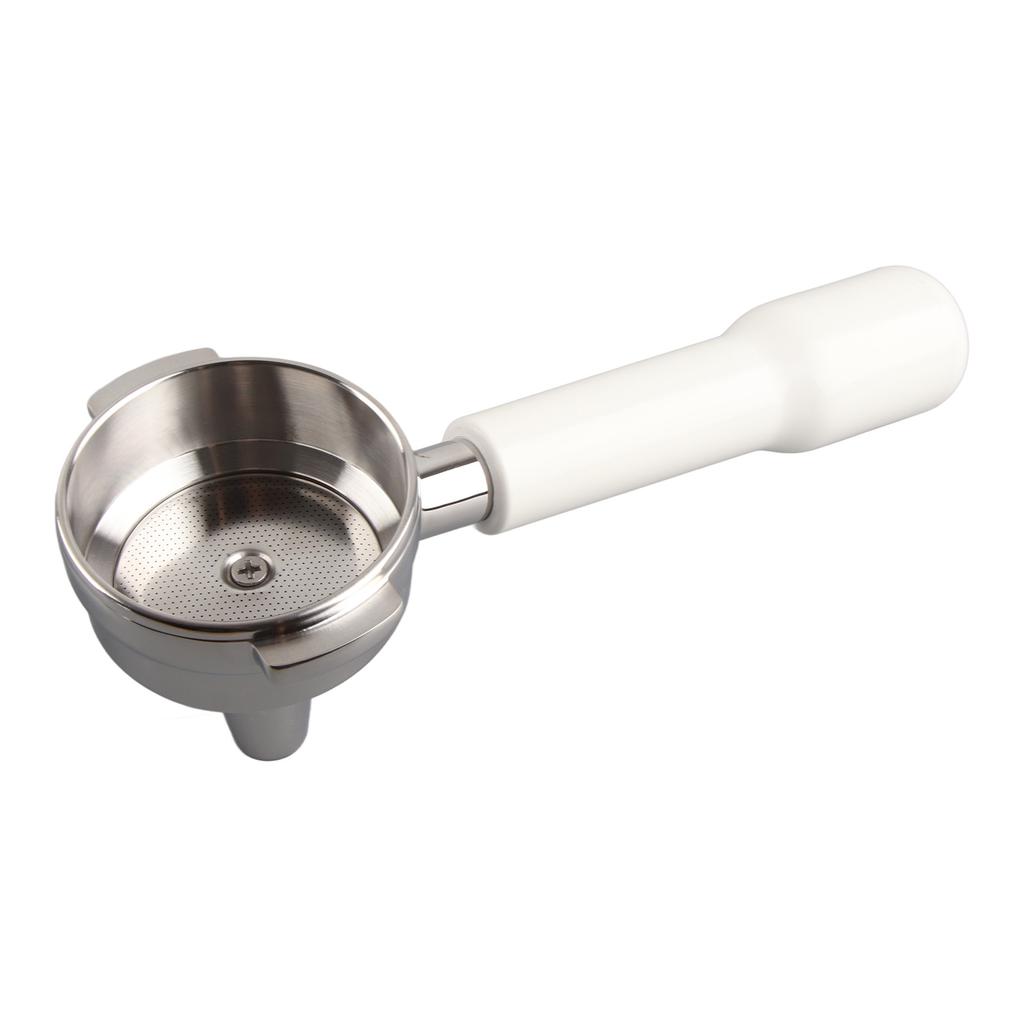 58mm Coffee Portafilter Single Spout Fine Mesh Stainless Steel Comfortable Grip Detachable Coffee