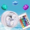Led Swimming Pool Light Remote Control RGB Dive Fish Light 3LED Underwater Lamp Portable Battery Operated for Vase Aquarium