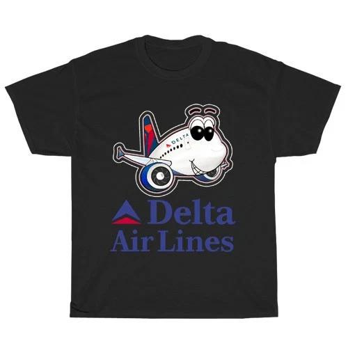 Delta Air Lines Logo American Men s T-Shirt Funny Size S to 5XL 3XL