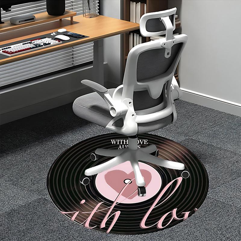 

With Love Always Office Carpet Chair Mats, Home Decor, Sofa Rug, Office Carpet Gift for Any Room1118108a 80cm by 80cm