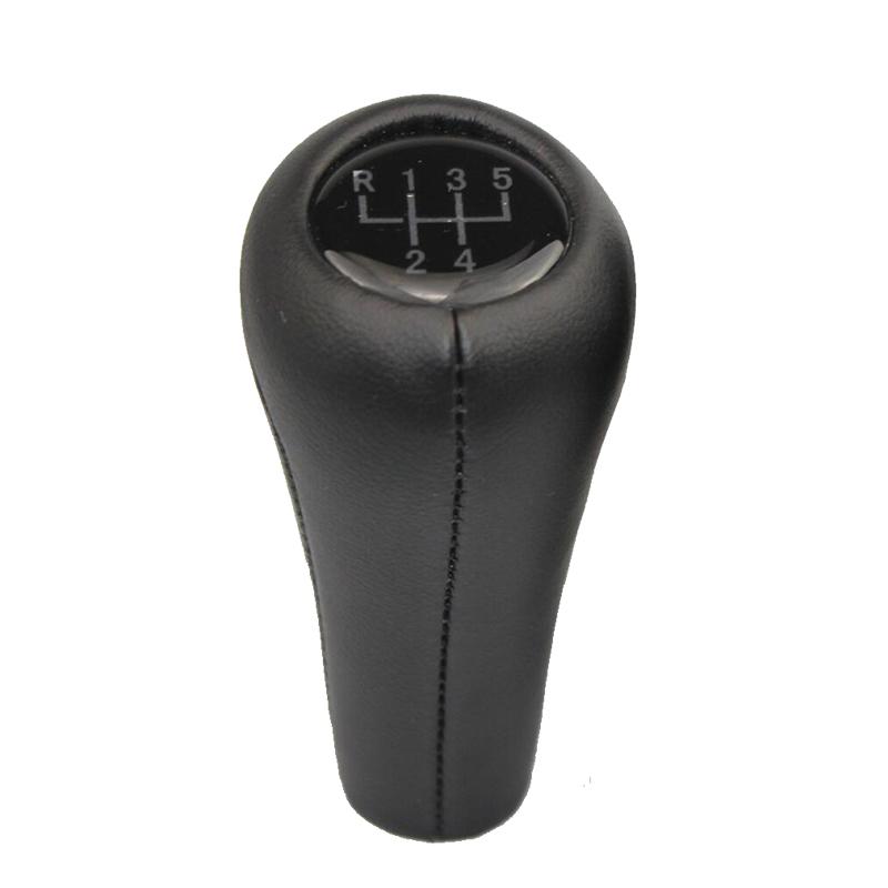Buton schimbător de viteze din piele avansată 5/6 viteze pentru BMW Seria 1 3 5 6 E30 E32 E34 E36 E39 E46 E53 E60 E61 E63 E81 E82 E90 Cap de viteză
