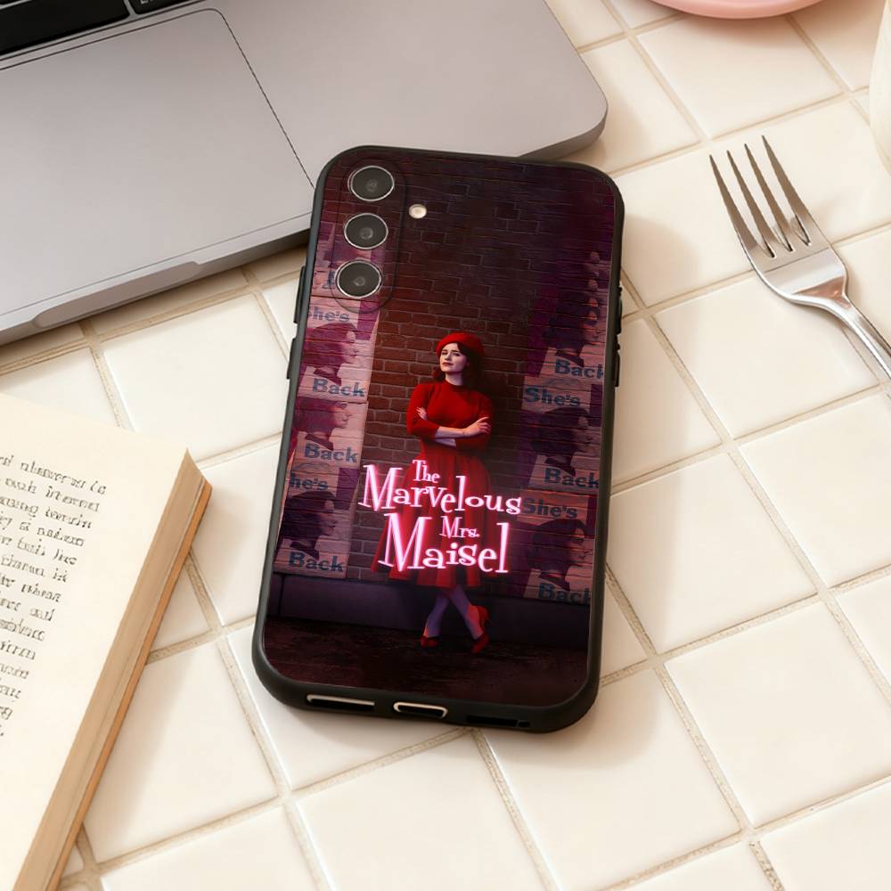 The M-Marvelous Mrs. Maisel phone Case For Samsung Galaxy A73,A72,A71,A70,A53,A52,A51,Others Soft Black Shell