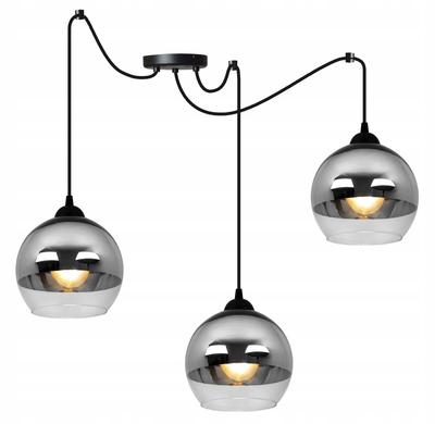 ELEGANT CHROME LED SPIDER HANGING LAMP