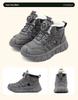 Bobodou 2025 Winter Kids' Martin Boots, Non-Slip, Velvet-Lined for Boys & Girls