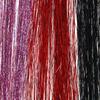 120 fili Capelli Tinsel Bling Seta Capelli Flare Fili Glitter Arcobaleno Decorazione per capelli