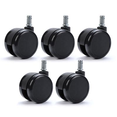 5Pcs Replacement Office Chair Wheels, Rolling Wheels for Office Chair, Chair Rollers Casters,Chair Casters for Hardwood Floors